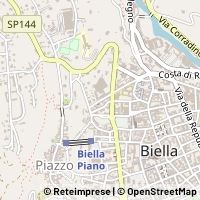 地図 Biella