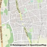 지도 Bellinzago Novarese