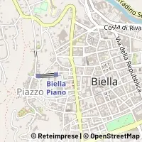 Mapa Biella