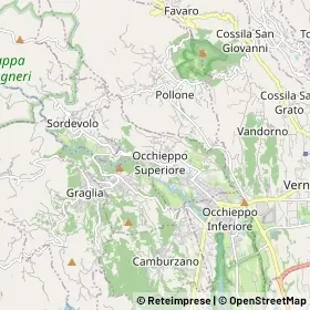 Mappa Occhieppo Superiore