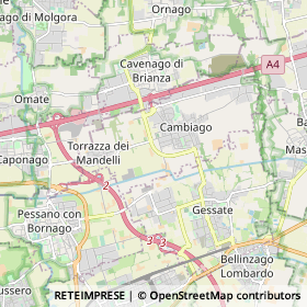 Mappa Cambiago