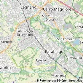 Mappa Canegrate
