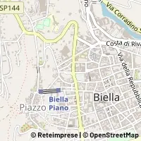 Map Biella