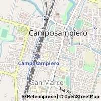 Kaart Camposampiero