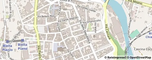 Mappa Biella