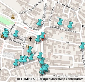 Mappa Piazza Montebello, 25038 Rovato BS, Italia (0.155)