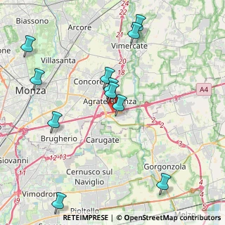 Mappa NULL, 20864 Agrate Brianza MB, Italia (4.60818)