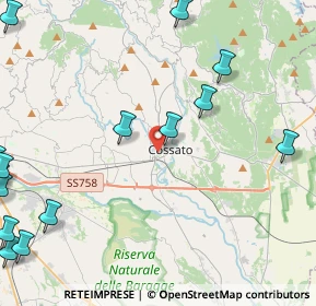 Mappa Viale Rimembranza, 13836 Cossato BI, Italia (7.11)