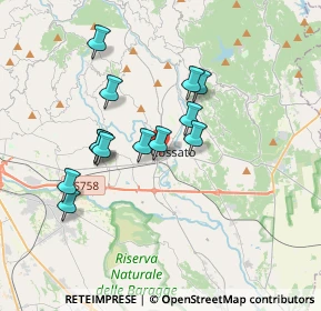 Mappa Viale Rimembranza, 13836 Cossato BI, Italia (3.07)