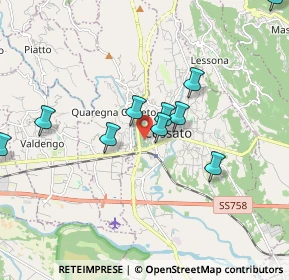 Mappa Viale Rimembranza, 13836 Cossato BI, Italia (2.12)