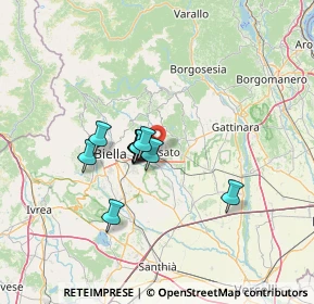 Mappa Viale Rimembranza, 13836 Cossato BI, Italia (9.00909)