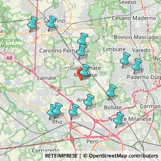 Mappa Via Pasubio, 20024 Garbagnate Milanese MI, Italia (4.41846)