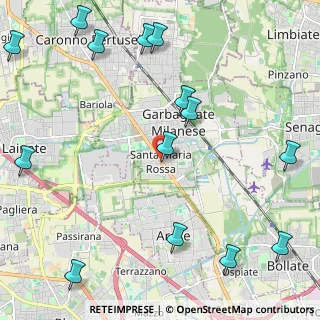 Mappa Via Pasubio, 20024 Garbagnate Milanese MI, Italia (2.98)