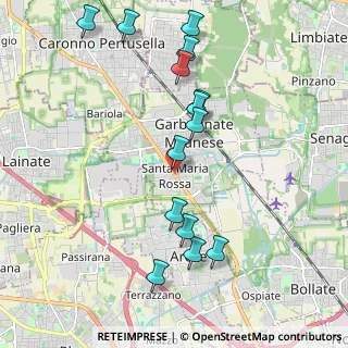 Mappa Via Pasubio, 20024 Garbagnate Milanese MI, Italia (2.15286)