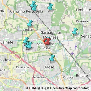 Mappa Via Pasubio, 20024 Garbagnate Milanese MI, Italia (2.0325)