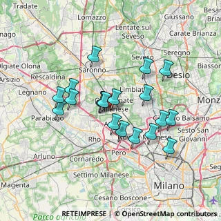 Mappa Via Pasubio, 20024 Garbagnate Milanese MI, Italia (6.16158)