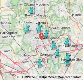 Mappa Via Alfonso F. Lamarmora, 20037 Paderno Dugnano MI, Italia (4.23)