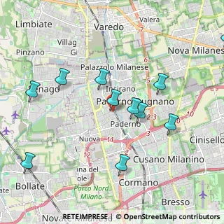 Mappa Via Alfonso F. Lamarmora, 20037 Paderno Dugnano MI, Italia (2.17727)