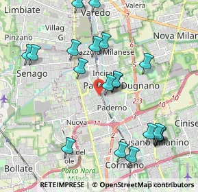 Mappa Via Alfonso F. Lamarmora, 20037 Paderno Dugnano MI, Italia (2.234)