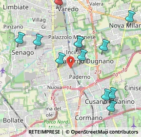Mappa Via Alfonso F. Lamarmora, 20037 Paderno Dugnano MI, Italia (2.2)