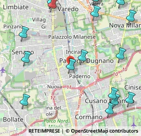 Mappa Via Alfonso F. Lamarmora, 20037 Paderno Dugnano MI, Italia (3.00059)
