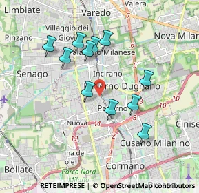 Mappa Via Alfonso F. Lamarmora, 20037 Paderno Dugnano MI, Italia (1.65182)