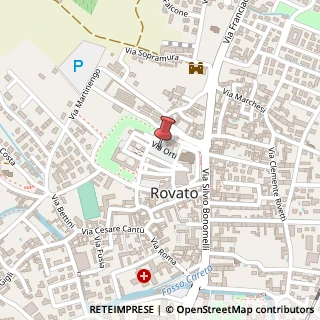 Mappa Via Palazzo, 23, 25038 Rovato, Brescia (Lombardia)