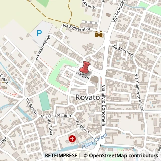 Mappa Via Palazzo, 30, 25038 Rovato, Brescia (Lombardia)