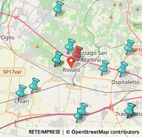Mappa Via Palazzo, 25038 Rovato BS, Italia (4.77357)