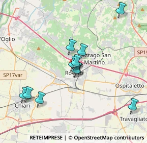 Mappa Via Palazzo, 25038 Rovato BS, Italia (3.40727)