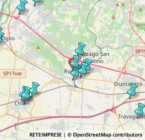 Mappa Via Palazzo, 25038 Rovato BS, Italia (5.74)