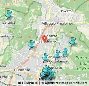 Mappa Via Amerigo Vespucci, 25128 Brescia BS, Italia (2.86211)