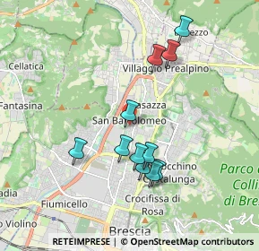 Mappa Via Amerigo Vespucci, 25128 Brescia BS, Italia (1.67)