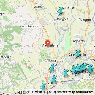 Mappa Strada delle Beregane, 36100 Vicenza VI, Italia (3.53429)