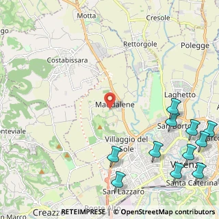 Mappa Strada delle Beregane, 36100 Vicenza VI, Italia (3.30818)