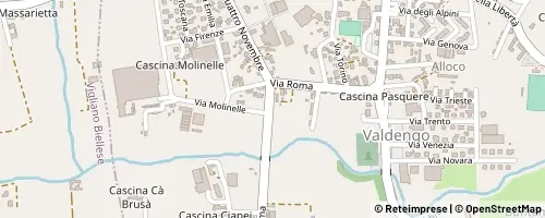 Mappa Valdengo
