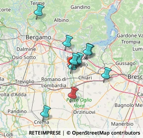 Mappa Via G.Garibaldi, 25037 Pontoglio BS, Italia (9.98727)