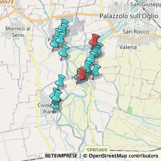 Mappa Via S. Antonio, 25037 Pontoglio BS, Italia (1.4605)