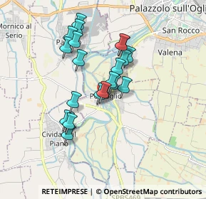 Mappa Via G.Garibaldi, 25037 Pontoglio BS, Italia (1.4605)