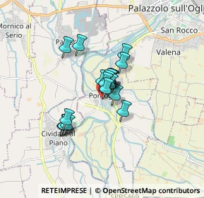 Mappa Via G.Garibaldi, 25037 Pontoglio BS, Italia (1.044)