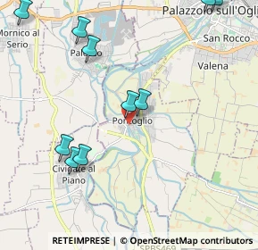 Mappa Via G.Garibaldi, 25037 Pontoglio BS, Italia (2.72)