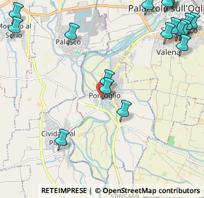 Mappa Via G.Garibaldi, 25037 Pontoglio BS, Italia (3.09556)