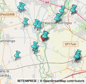 Mappa Via G.Garibaldi, 25037 Pontoglio BS, Italia (4.51)