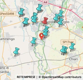 Mappa Via G.Garibaldi, 25037 Pontoglio BS, Italia (4.0785)