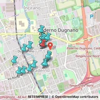 Mappa Via Achille Grandi, 20037 Paderno Dugnano MI, Italia (0.4175)
