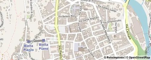 Mappa Biella