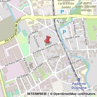 Mappa Via Alfonso F. Lamarmora, 20, 20037 Paderno Dugnano, Milano (Lombardia)