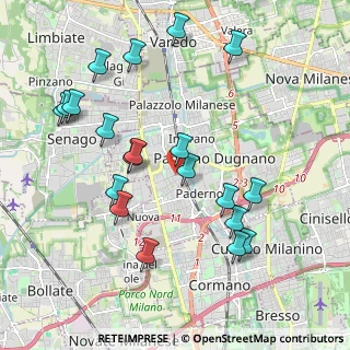 Mappa Via A. La Marmora, 20037 Paderno Dugnano MI, Italia (2.1335)