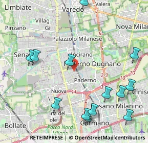 Mappa Via A. La Marmora, 20037 Paderno Dugnano MI, Italia (2.62846)