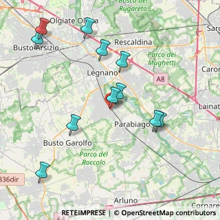 Mappa Via Galileo Galilei, 20038 Canegrate MI, Italia (4.36)